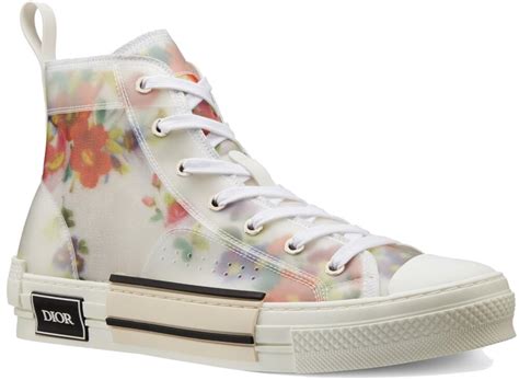 dior floral high tops|christian dior high tops.